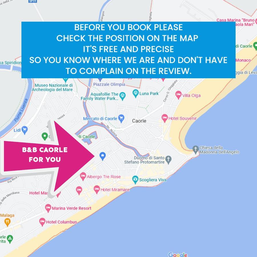 B&B Caorle For You Eksteriør billede